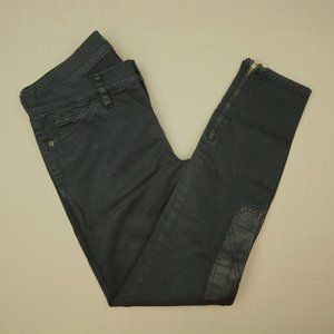 J. Crew Jodhpur Riding Pants Women's Size 27 Low Rise Black Zipper Ankle